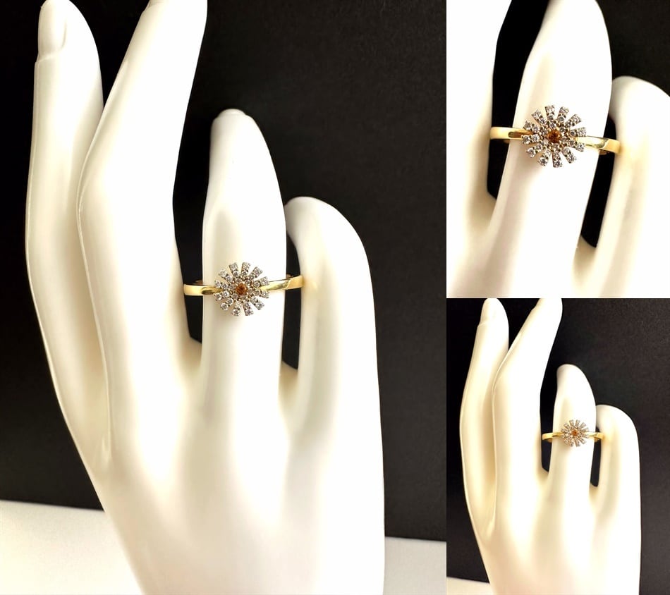 DAMIANI ダミアーニ マルゲリータ リング K18 YG ダイヤモンド