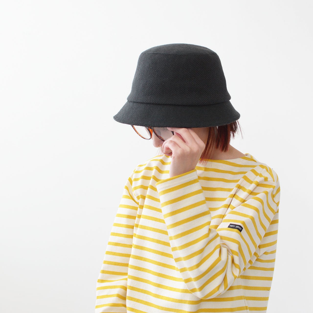 THE UNION THE COLOR ウールハット（新品同様） O/EIGHTH [オーエイス] SEASONAL HAT YH/WOOL・MOHAIR [YH4A2