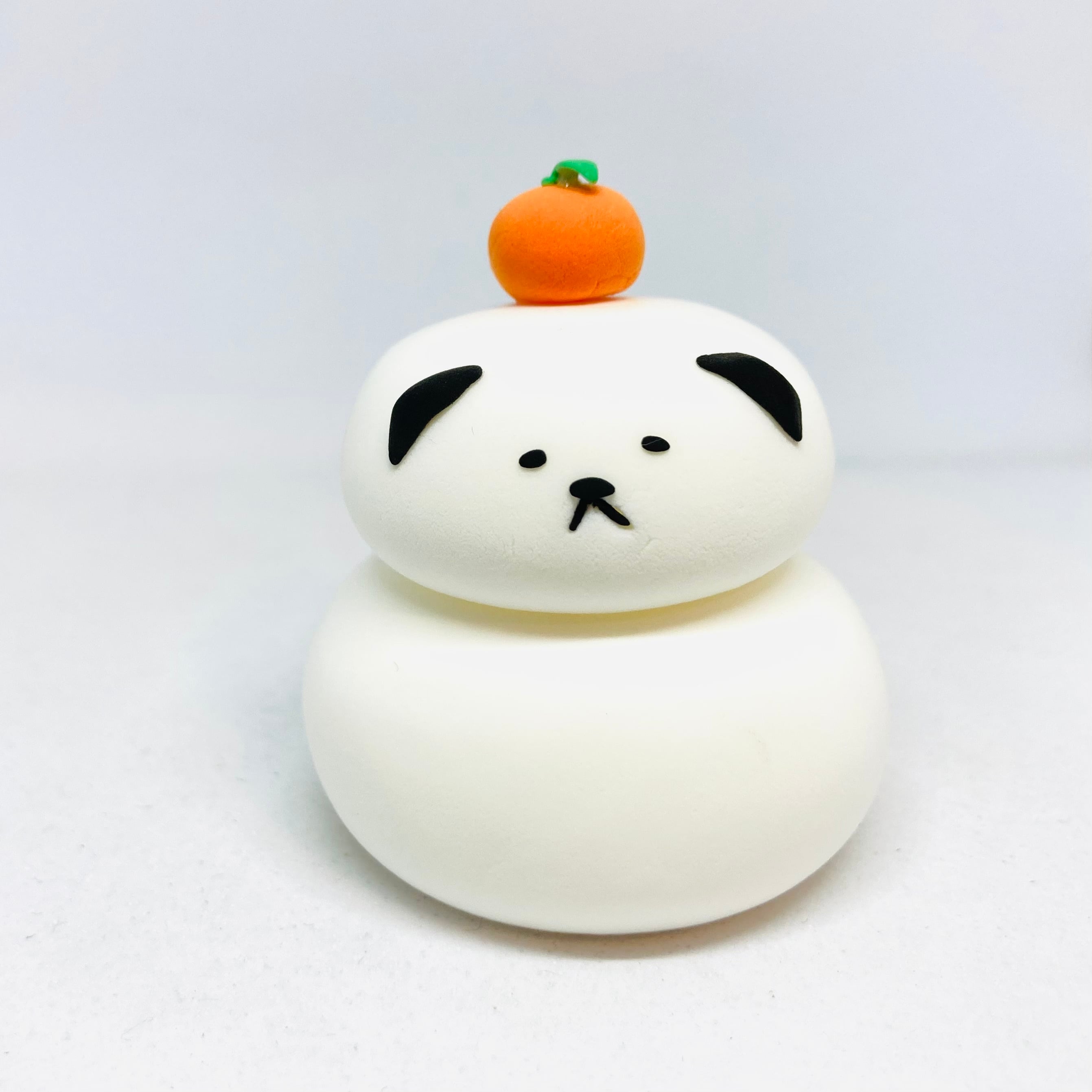 鏡餅パンダ / 紙粘土 / カトコト