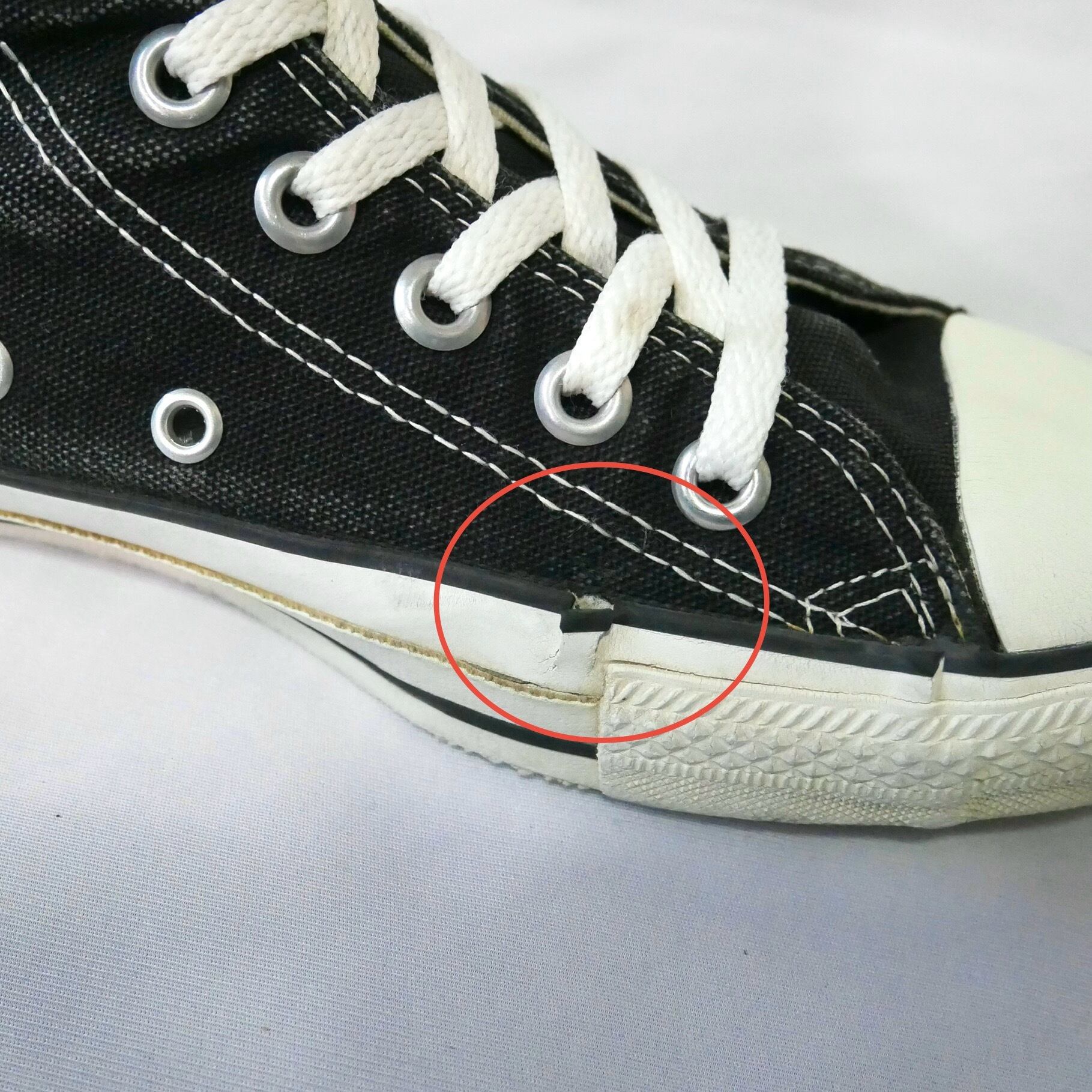 Made in USA 90s converse allstar hicut black 61/2 25cm アメリカ製