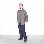 SHIRT10(90年代ペンドルトンウールレーンボタンダウンロングスリーブマドラスチェックシャツ)