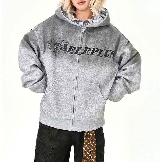 フェードロゴストリートジップフーディー   R01499