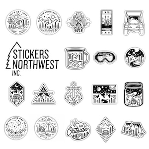 STICKERS NORTHWEST[ステッカーズ ノースウエスト] PRINTED STICKERS [LSTK]  プリントステッカー・ステッカー・ MEN'S/LADY'S[STANDARD]