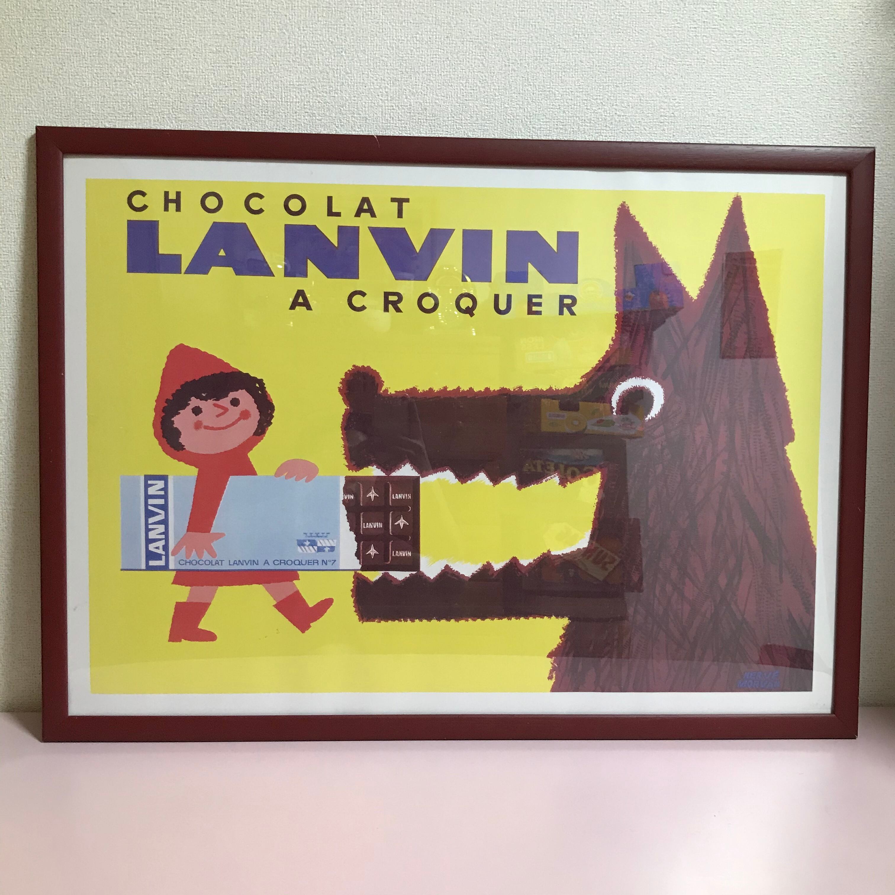 chromo " le cap négre" n 45 chocolat LANVIN  vintage 