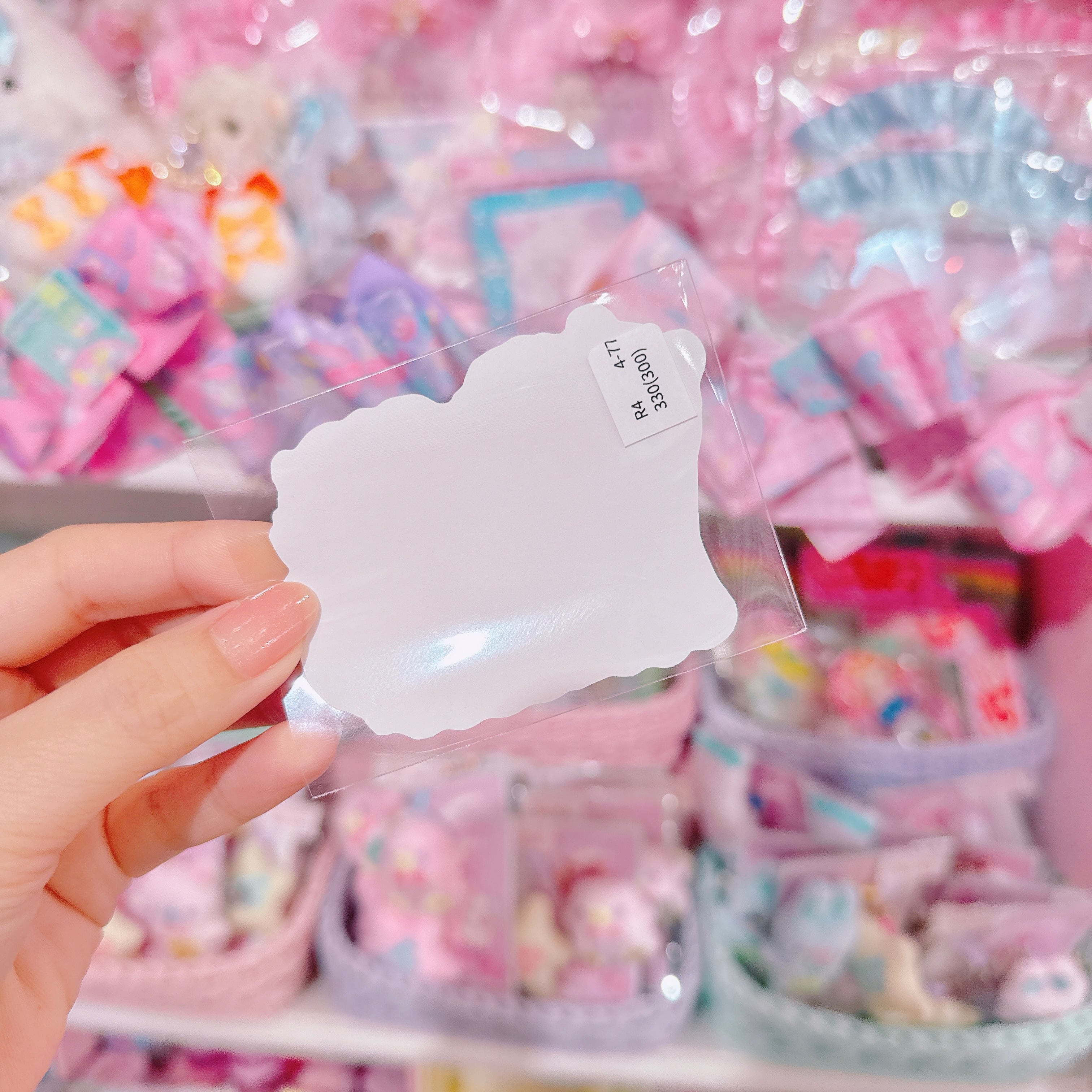 【R4】4-77キラステッカー