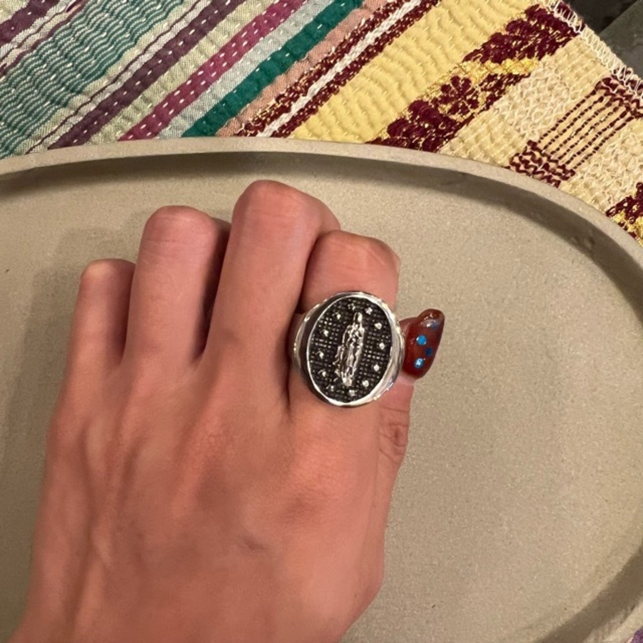 TOPANGA Jewelry　Maria Ring　Size 16 17 24  マリアリング　指輪　リング　マリア　聖母