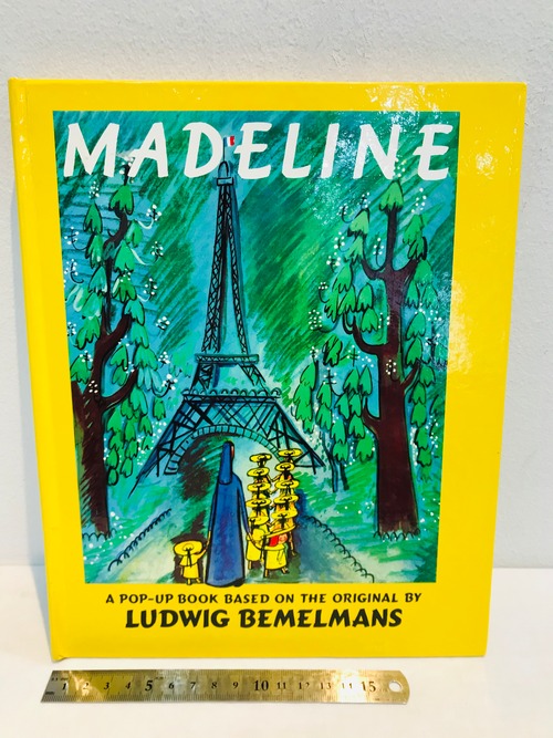 80's MADELINE  by BEMELMANS ポップアップしかけ絵本