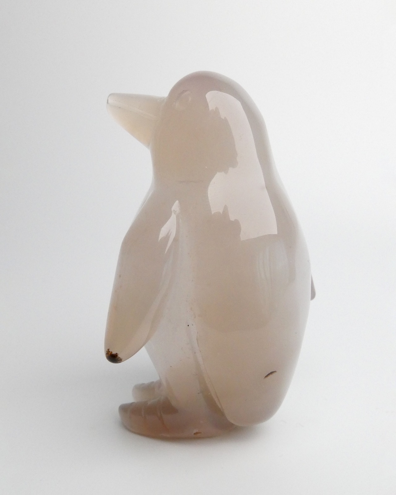 Druzy Agate ドゥルジーアゲート ⭓ ペンギン ⭔ CARVING