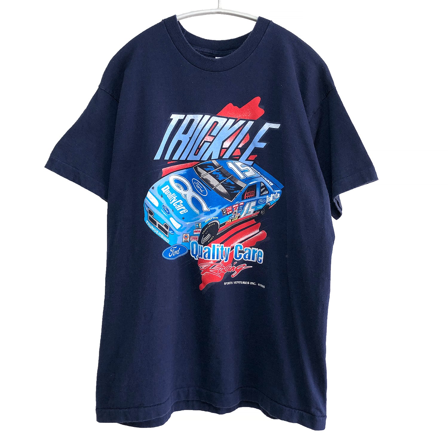 90S USA製 ナスカー フォード サンダーバード レーシング 1995 Tシャツ 