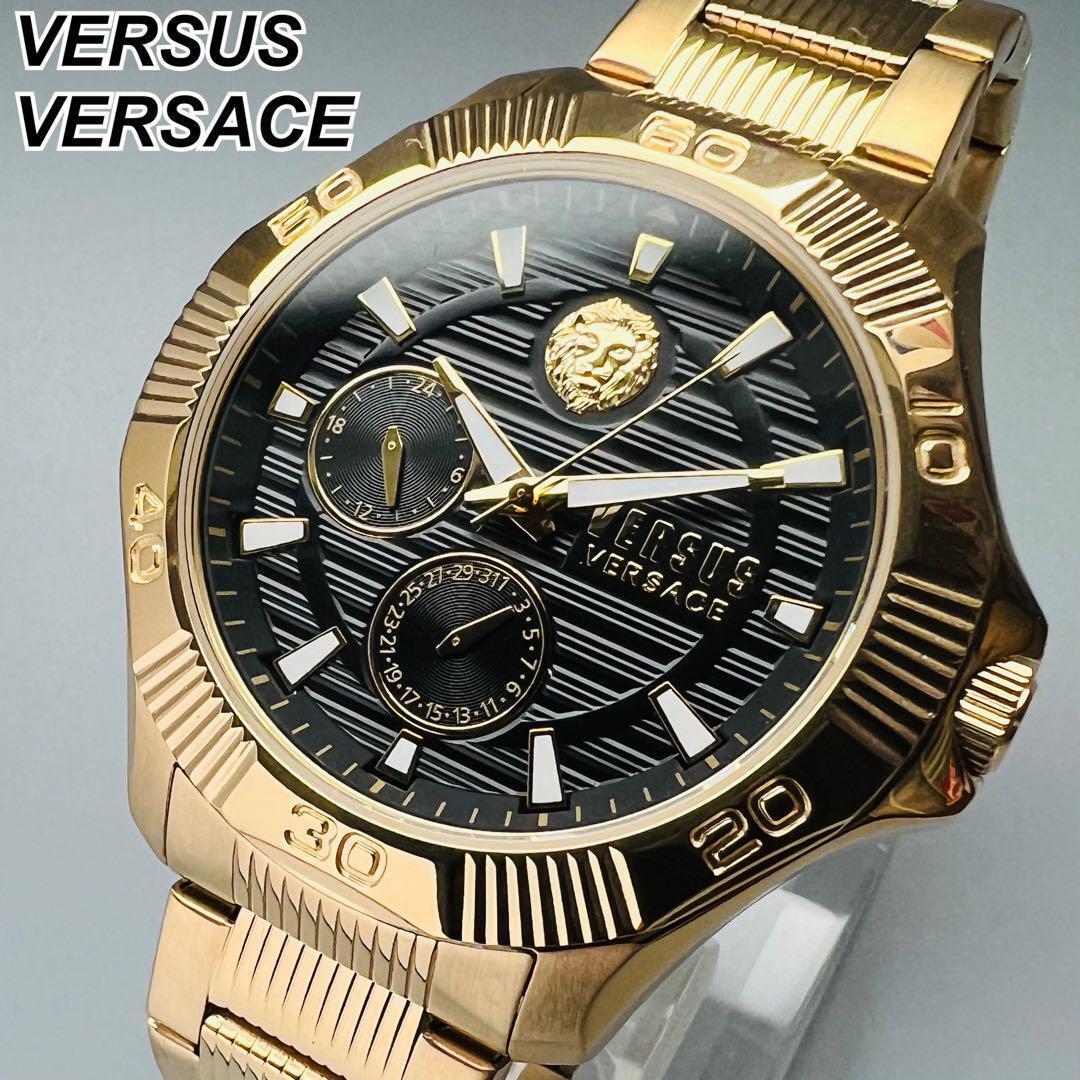 腕時計(アナログ)VERSACE クロノグラフ 時計 - www.morahiking.com