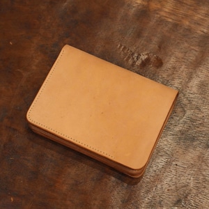 forme(フォルメ) 25SS "Post wallet" Natural Horse Butt -Natural-