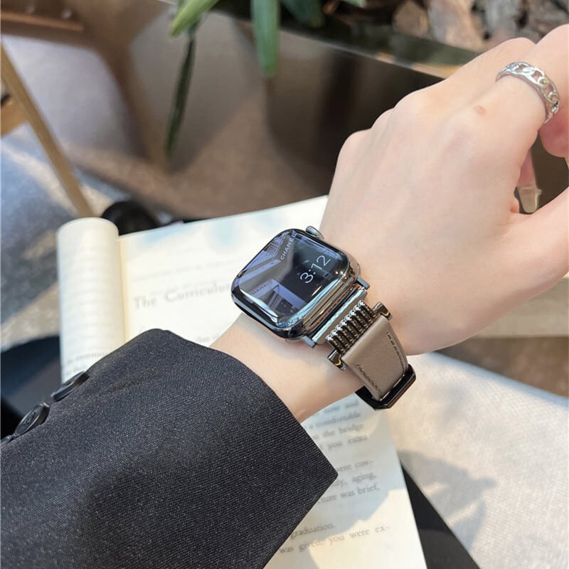 コンパチブル Apple Watch バンド スリムメッシュデザイン シンプル