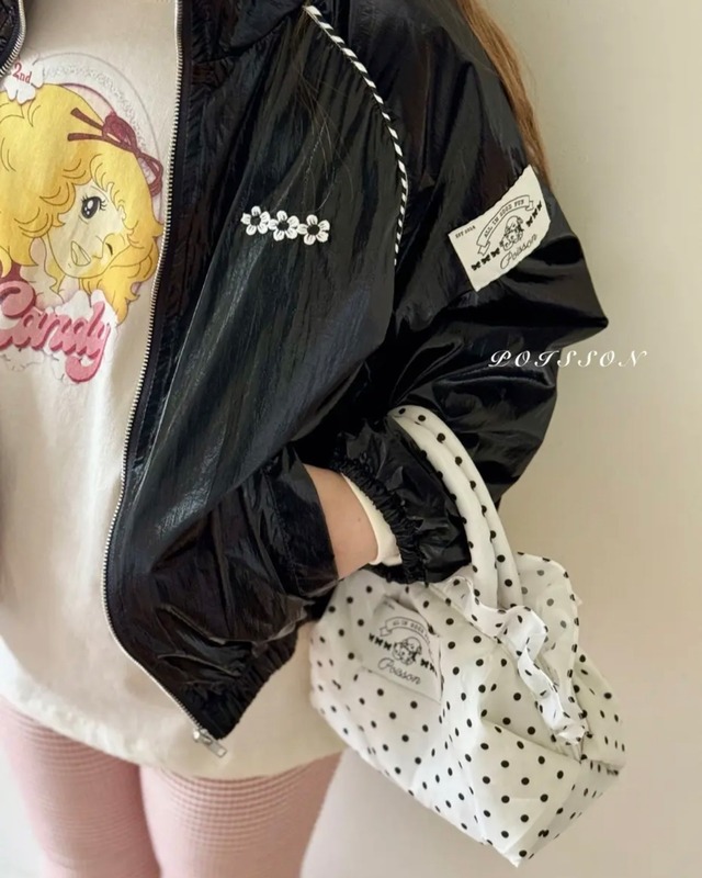 【予約/送料無料】POISSON / mono windbreaker