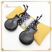 フラメンコ 小物 FILIGRANA パリージョ カスタネット ブラック系 楽器 ペア 両手 ケース セット 黒 黄 紺 白 練習 レッスン ステージ イベント 艶 光沢 無地 シンプルi イエロー系 ネイビー系 ホワイト系