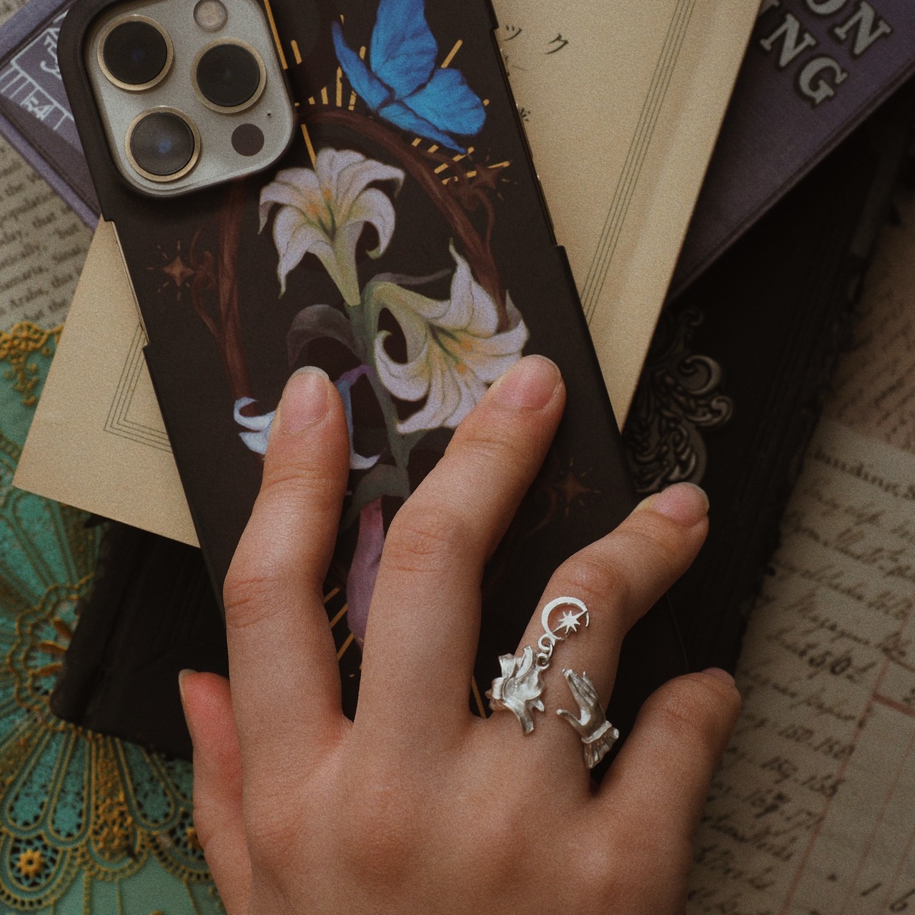 白百合のリング　シルバー