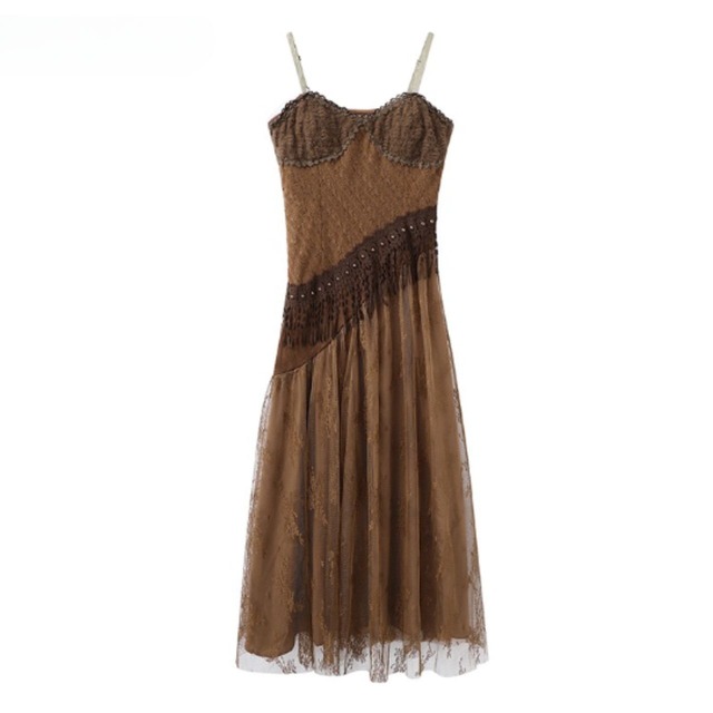 Noisette Lace Slip Dress F0489