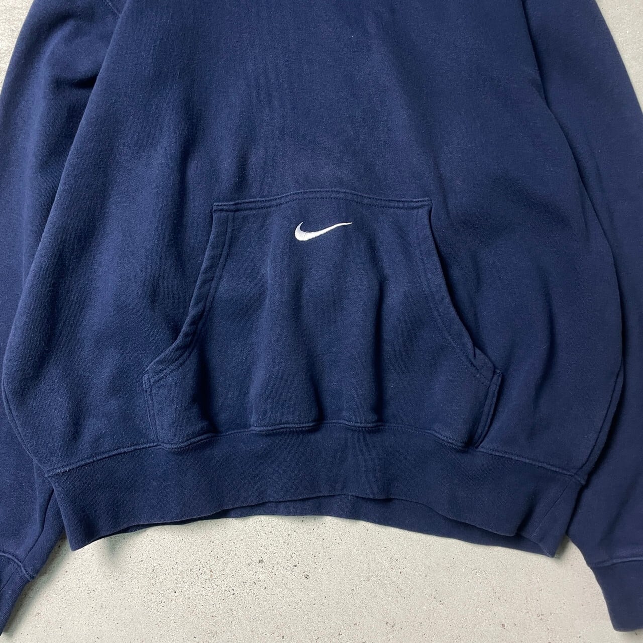 00年代 NIKE TEAM ナイキ スウェットパーカー センターロゴ スモールス  