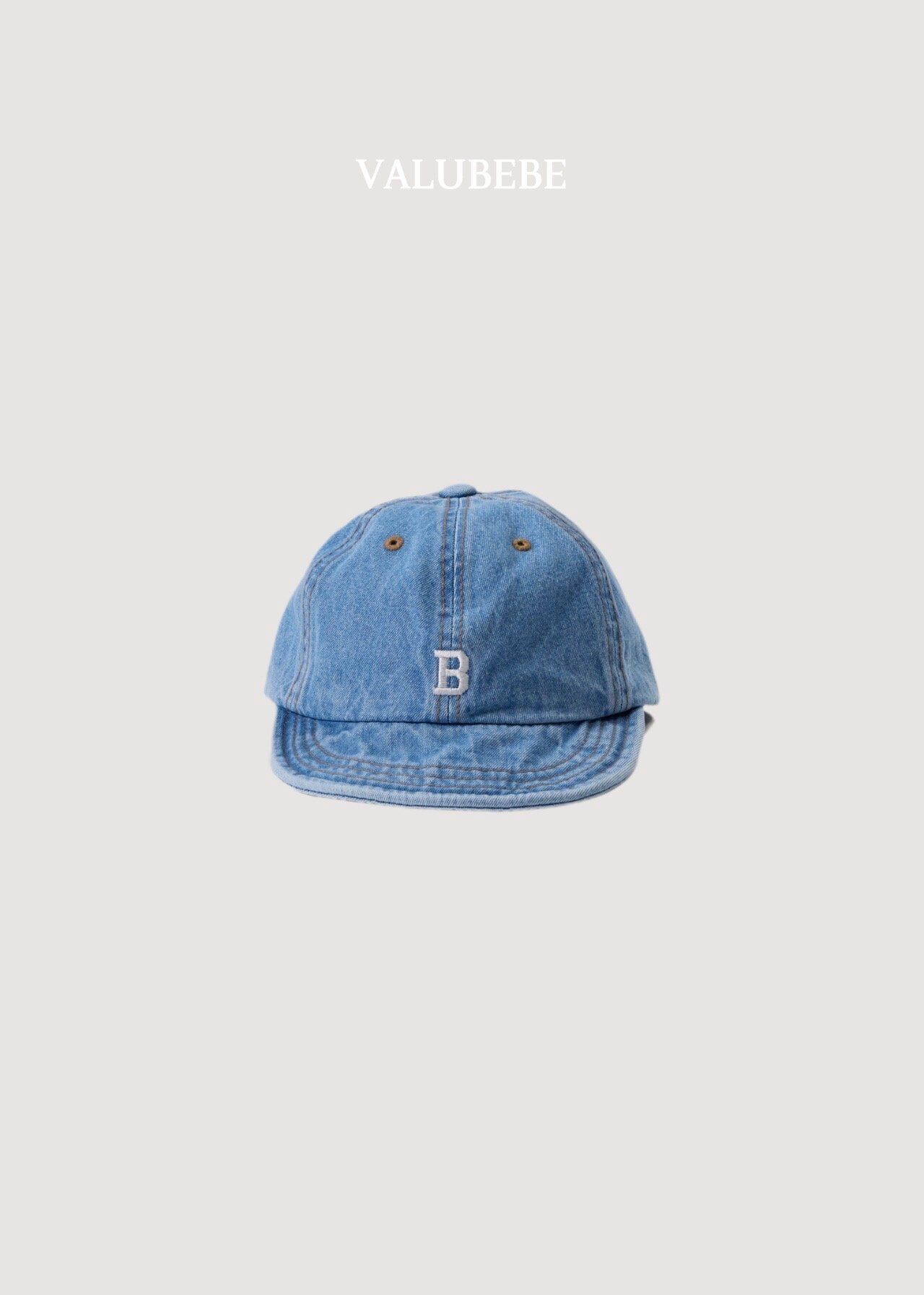 送料無料【予約】/ Bデニムキャップ / valubebe
