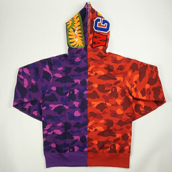 Size【XL】 A BATHING APE ア ベイシング エイプ COLOR CAMO SEPARATE