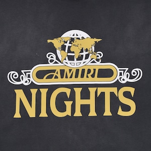 【AMIRI】AMIRI NIGHTS OVERSIZED TEE