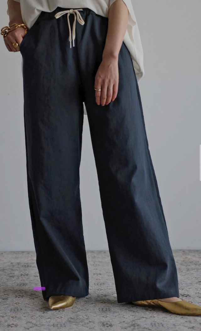 ドロストコットンパンツ