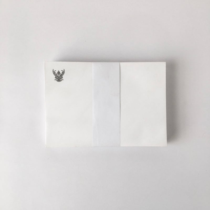 タイの白い封筒 洋型2号(50枚セット)|White Envelope of Thai(Set of 50)