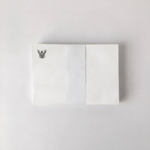 タイの白い封筒 洋型2号（50枚セット）｜White Envelope of Thai（Set of 50）