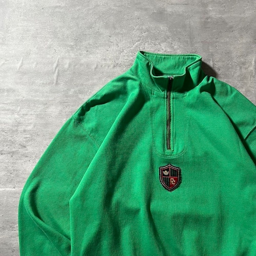 adidas / descente halfzip sweat size M