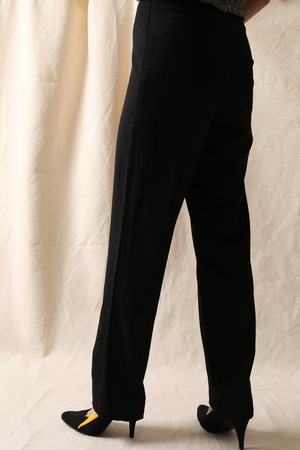 Wool Black Pants