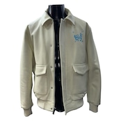 【GOLF WANG 】ゴルフワン エアブラシ ハート ボンバージャケット M