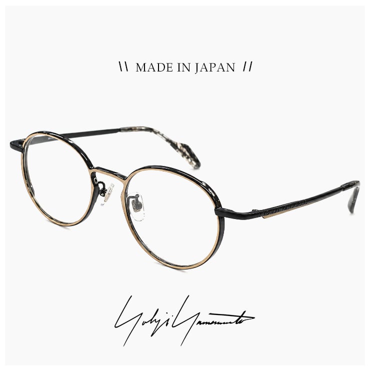 ヨウジ ヤマモト メガネ 日本製 19-0113 2 c02 Yohji Yamamoto 鯖江