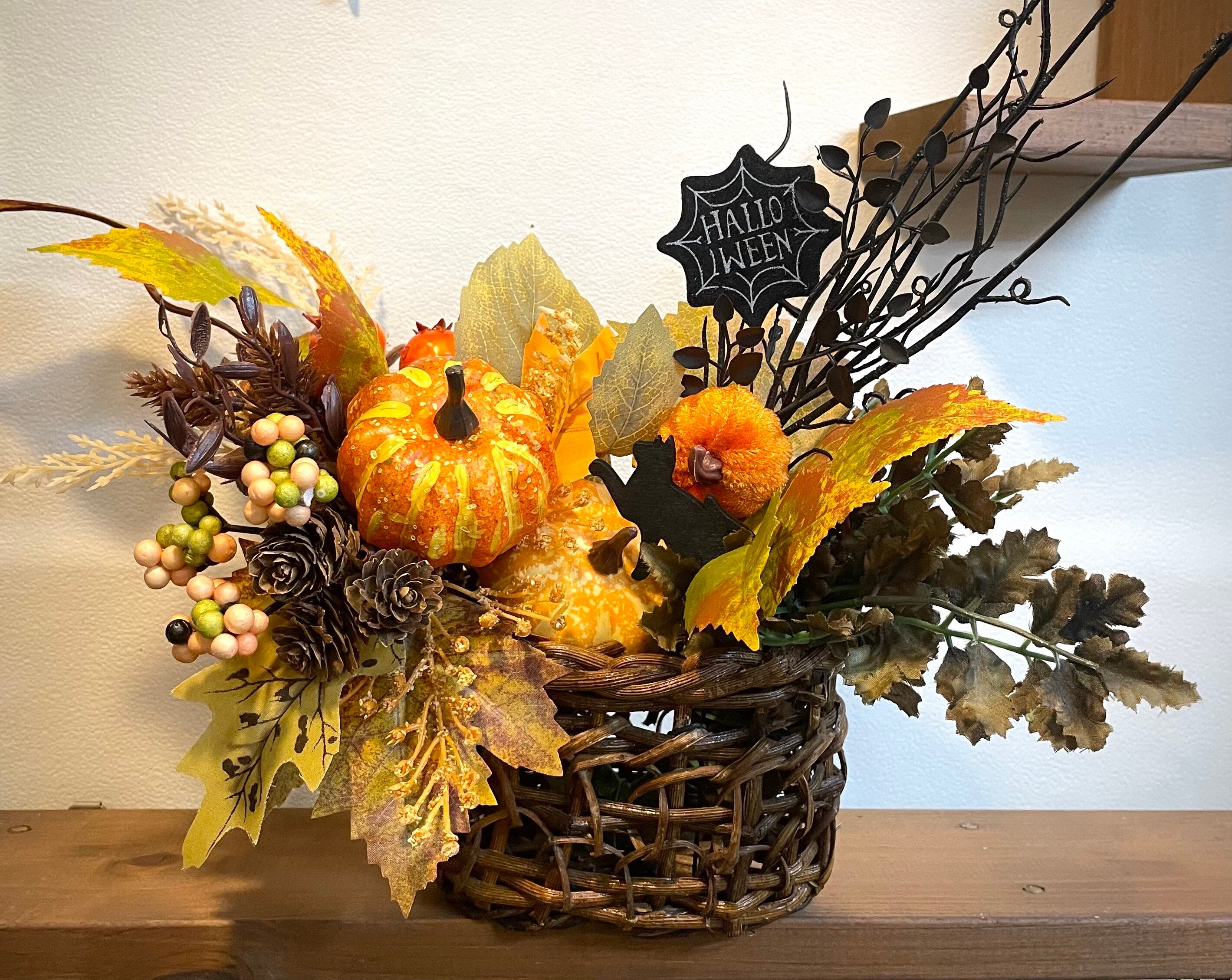 ハロウィンバスケット