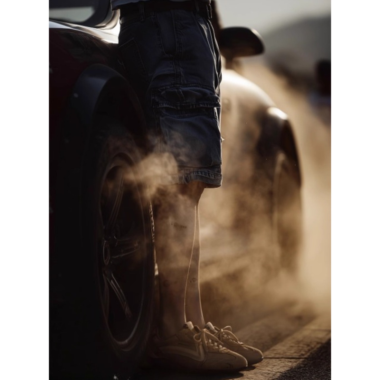 レトロスエードコンビスニーカー 10120