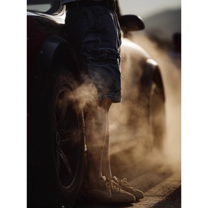 レトロスエードコンビスニーカー 10120