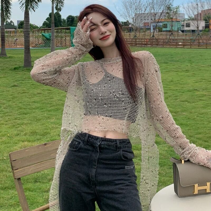 ブラウス ルーズ薄手シャツ トップス レディース ハンチェンe12489932948