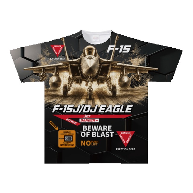 F-15 オールオーバードライTシャツ Mサイズ}