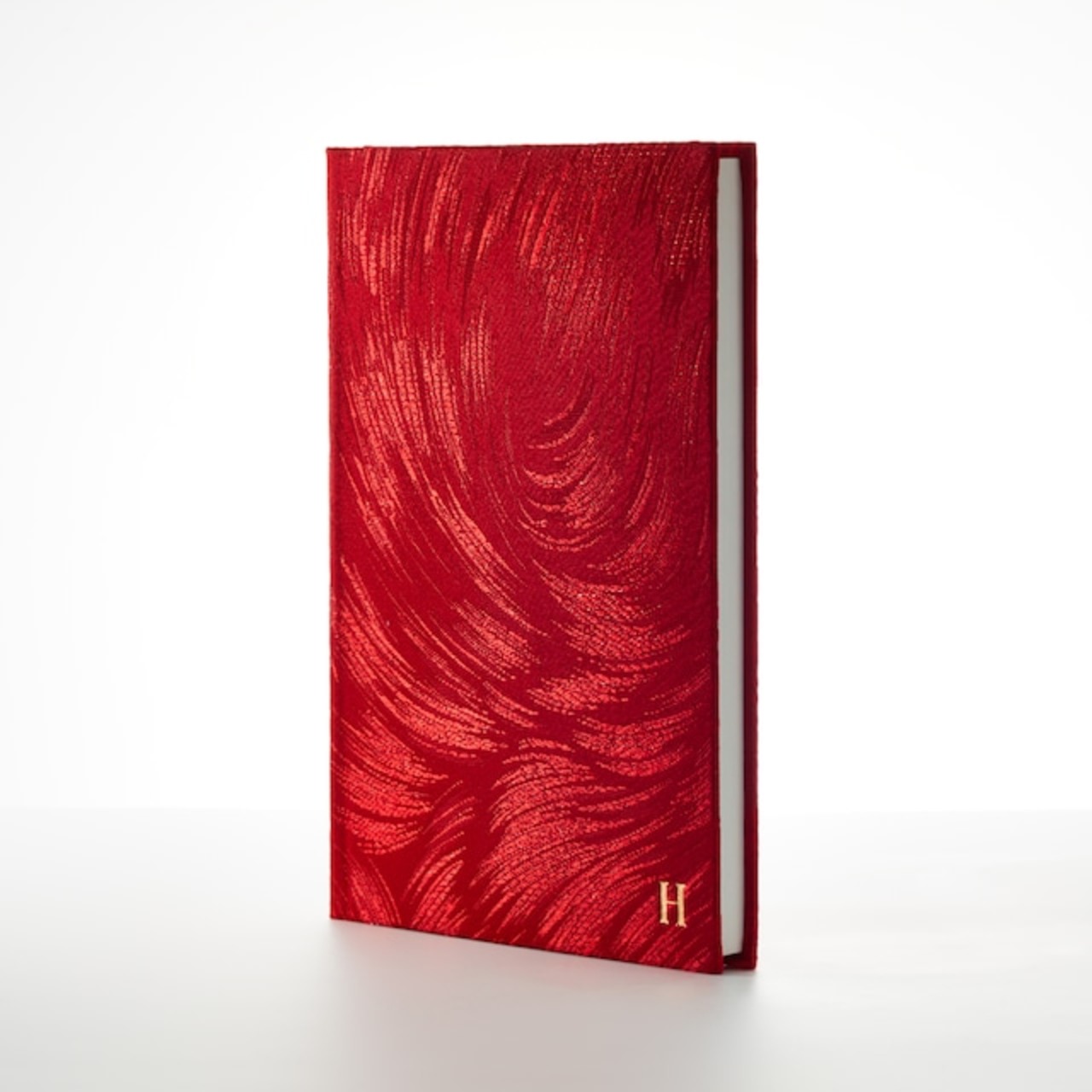【HONcept】テキスタイルノート Costume fabric（衣装）　宮下織物　11　Red（レッド）