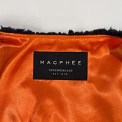 MACPHEE マカフィー トゥモローランド ボアフリース コート サイズ 36  /ネイビー×オレンジ/日本製