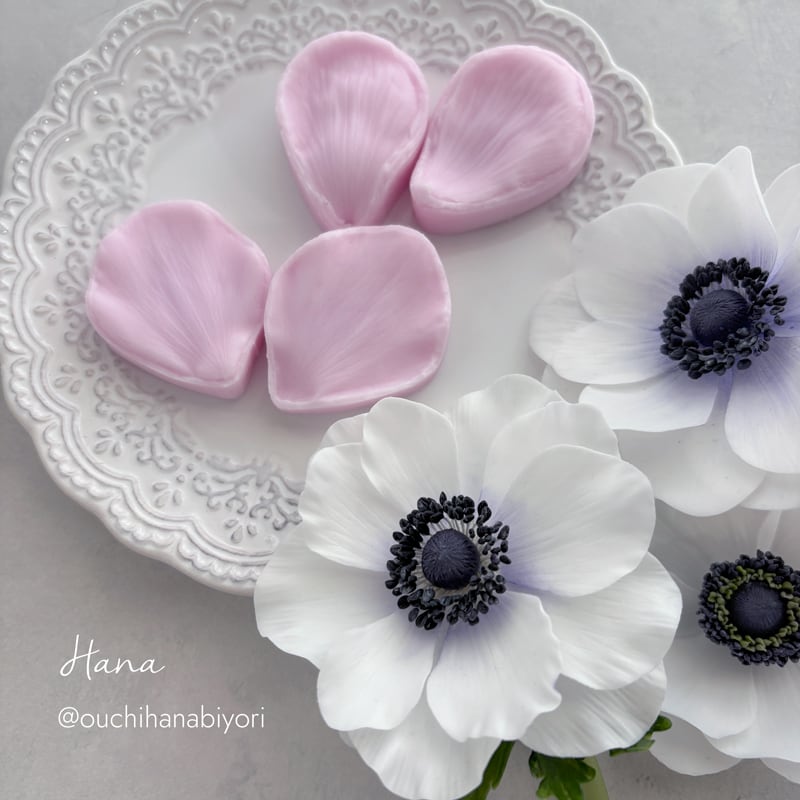 Peony Petal Veiner ピオニー（牡丹・芍薬）のシリコンモールド