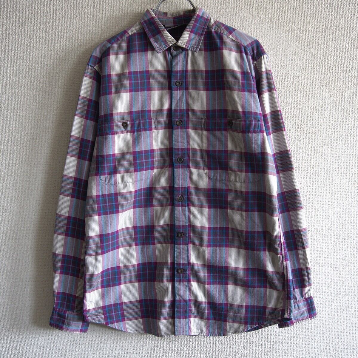 雰囲気抜群】ISSEY MIYAKE MEN【バンドカラー シャツ】 3 グレー