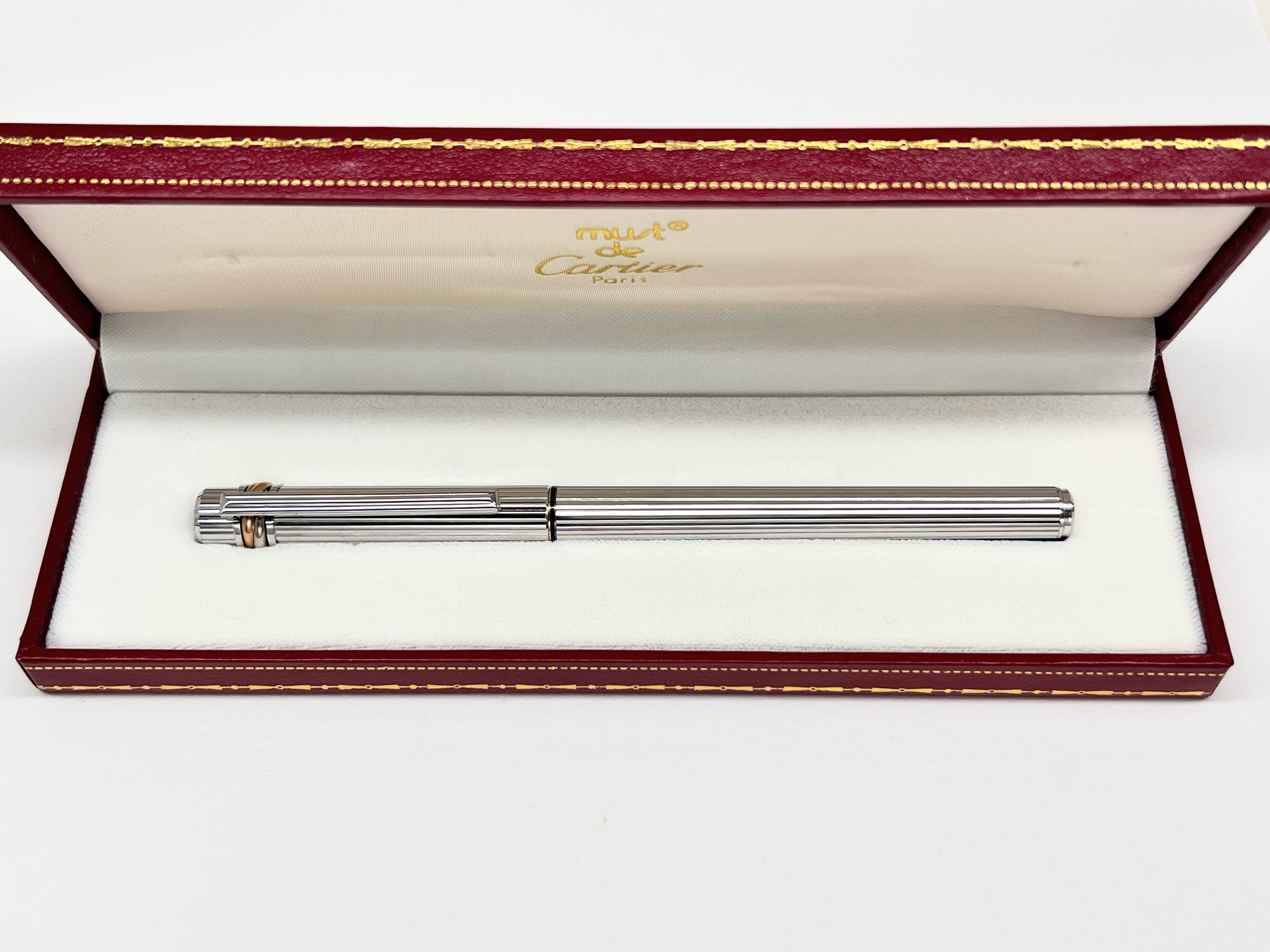 80s カルティエ トリニティ Cartier （細字） 18K 02489 | 川口明弘の