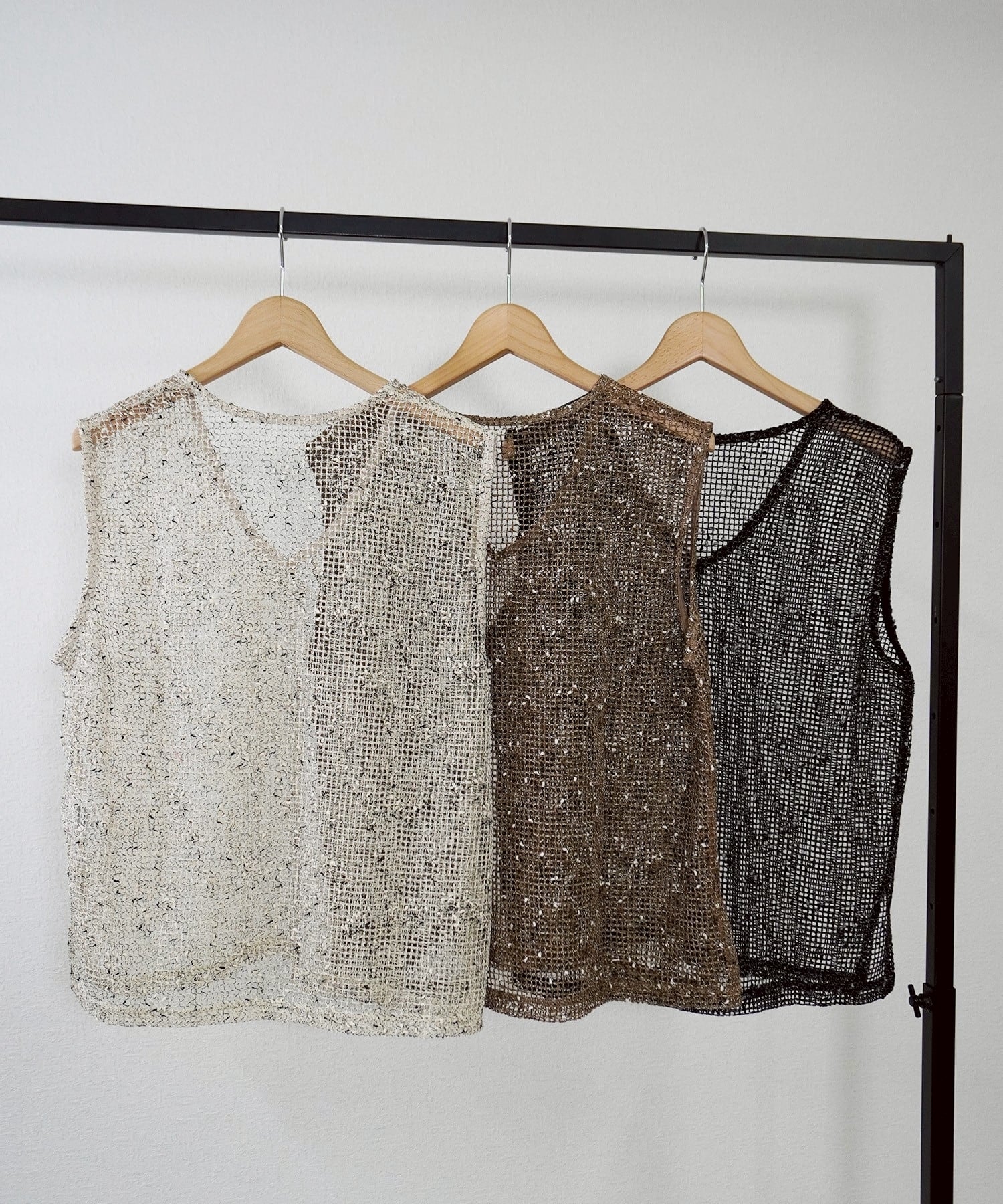 ネップメッシュVネックベスト 5672495 (0331) | gossara(ゴサラ)