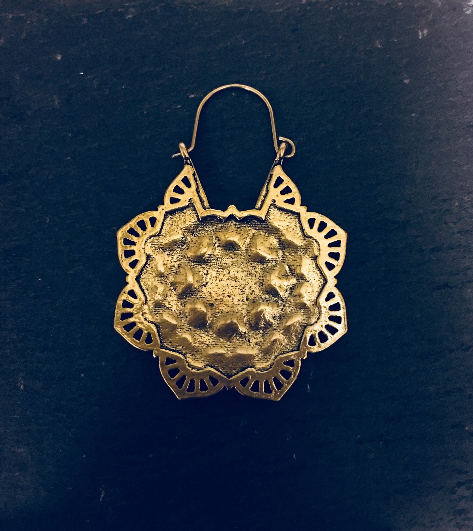 1ペア インカピアス フックピアス フープピアス エスニック アジアン ボヘミアン 