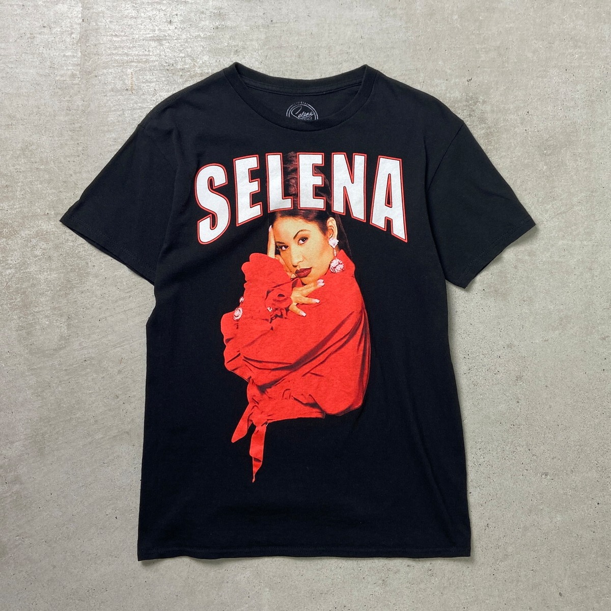 SELENA セレーナ アーティスト フォトプリントTシャツ メンズS 