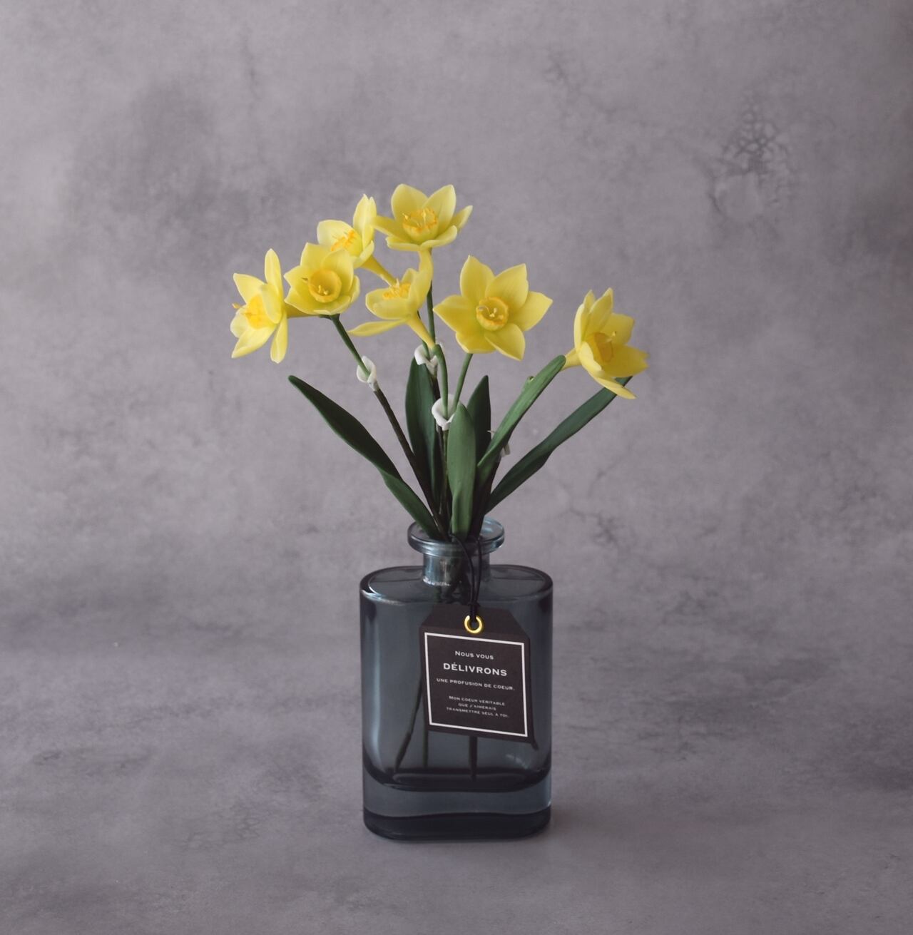 粘土のお花】 水仙（スイセン）S1372 | oldfantasy