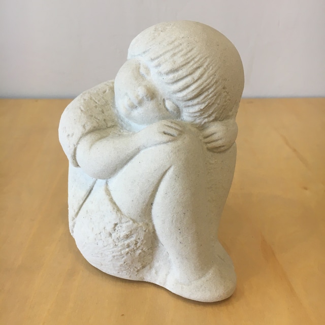 ベルギー  "Marbell Stone Art" Sand stone sculpture オブジェ