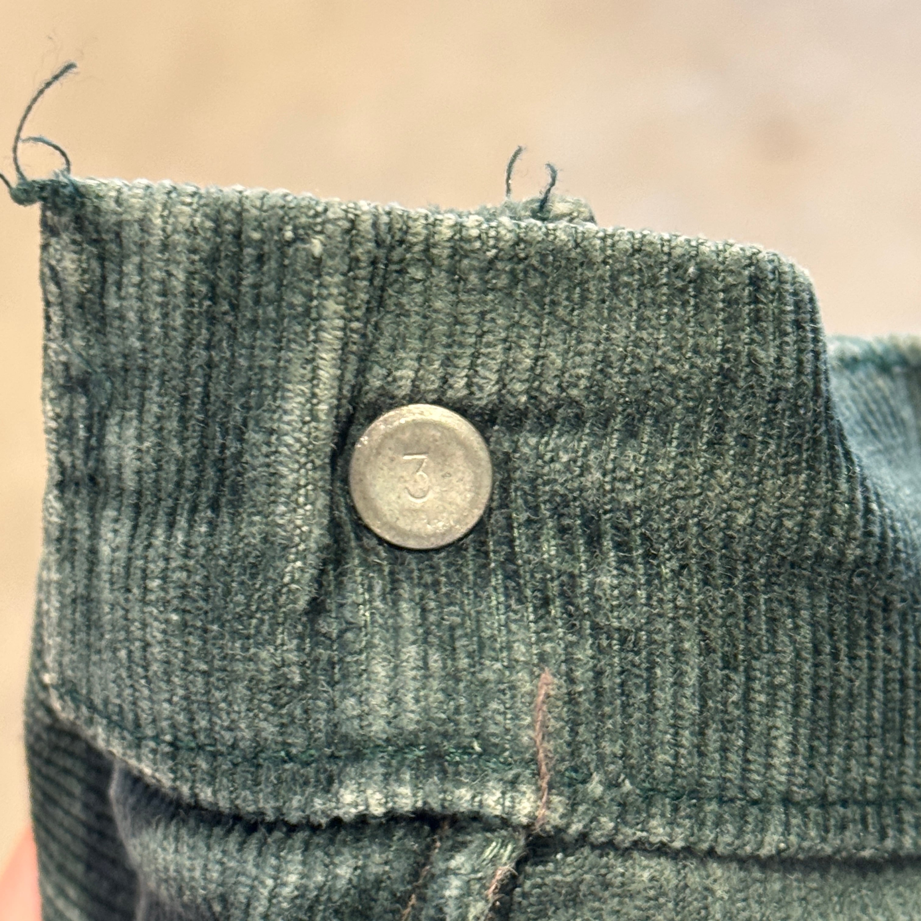 Ⓝ1980s LEVI'S 519 CORDS PANT GREEN | safarionline