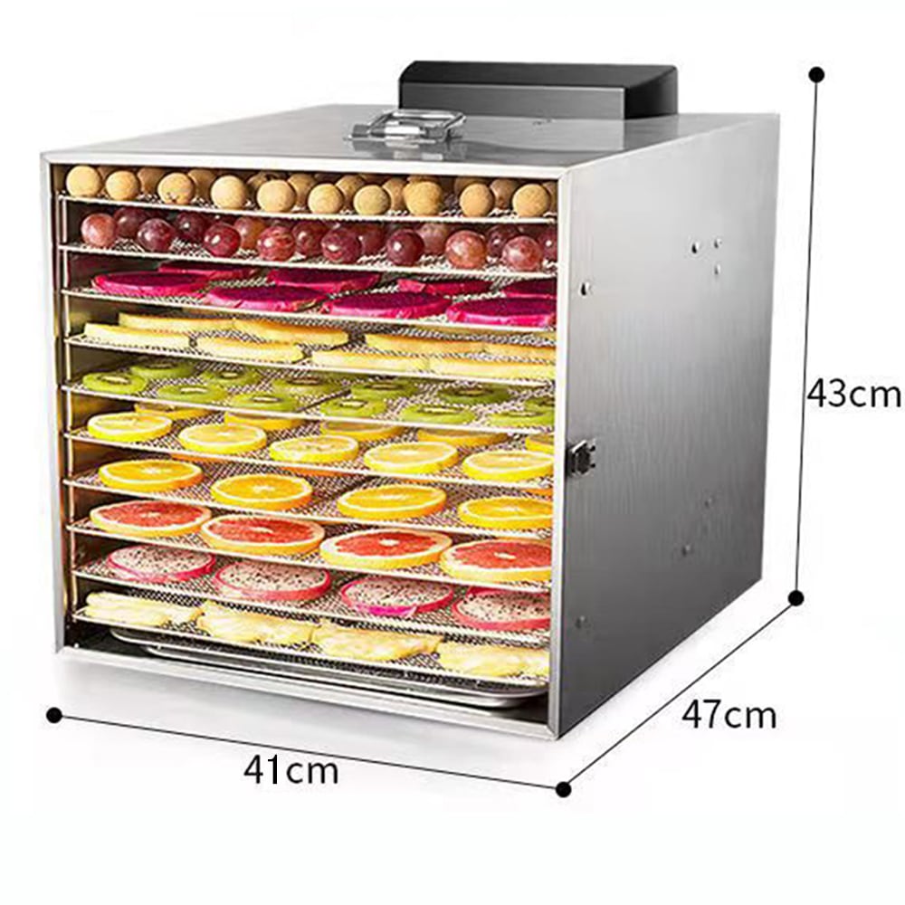 食品乾燥機 6層 フードドライヤー クッキー乾燥機 電気食品脱水機