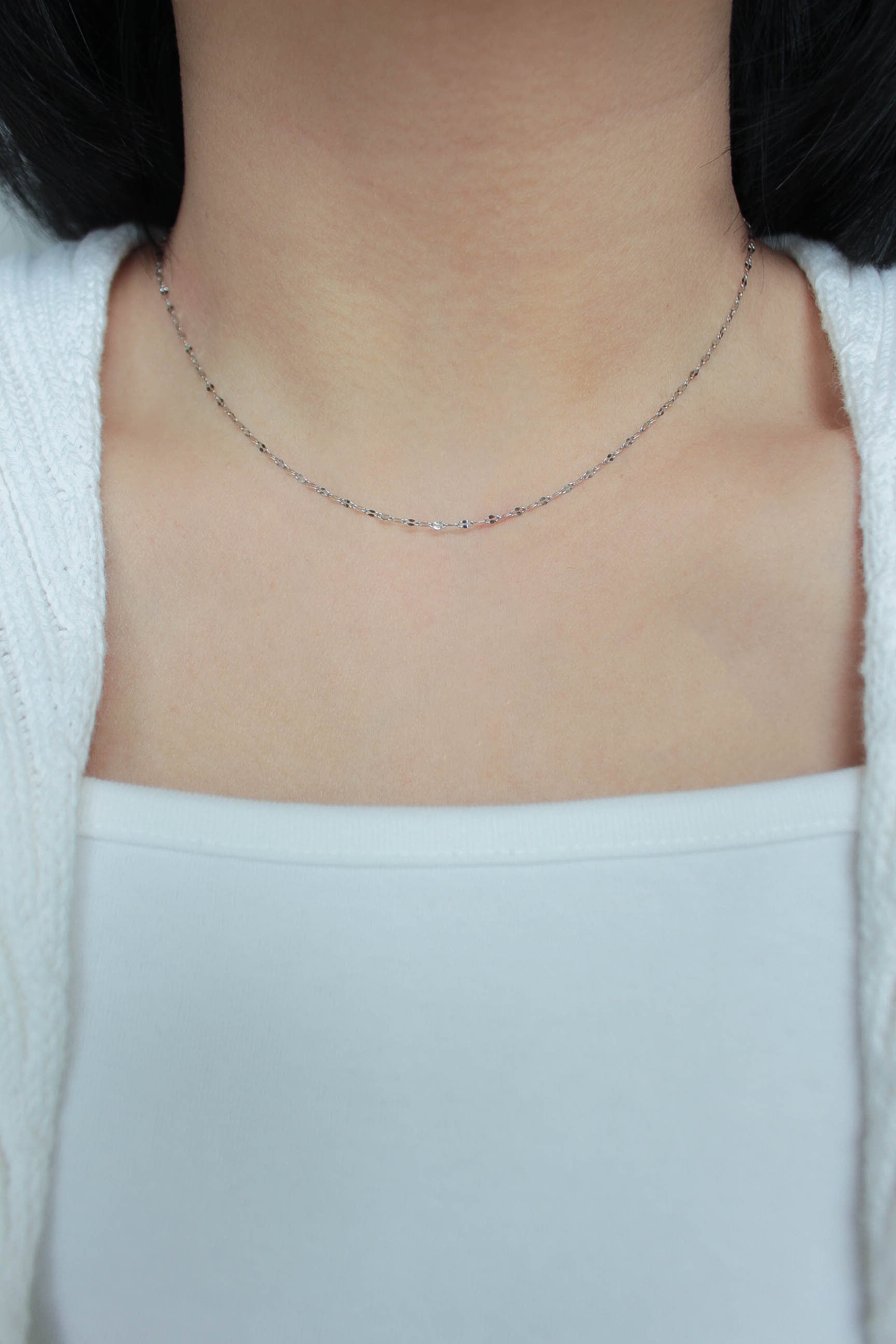 Skin Sparkle Necklace | ebine(エビネ)|金属アレルギー対応アクセサリー