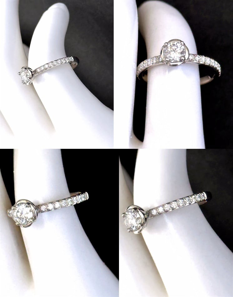 定価47万　美品　ギャラ付　ピアジェ　ローズ　エンゲージメント リング　限定 PIAGET ピアジェ ローズ エンゲージメント リング 21P 0.30ct 定価